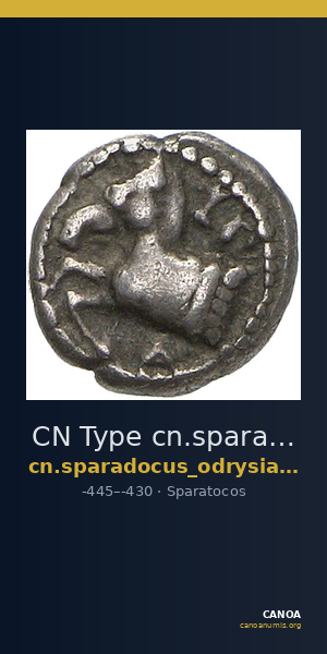 CN Type cn.sparadocus_odrysian_thrace.1_ed.4 — CANOA