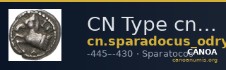 CN Type cn.sparadocus_odrysian_thrace.1_ed.4 — CANOA