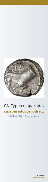 CN Type cn.sparadocus_odrysian_thrace.1_ed.6 — CANOA
