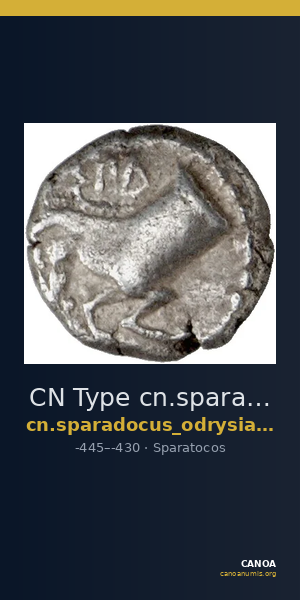 CN Type cn.sparadocus_odrysian_thrace.1_ed.6 — CANOA