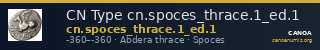 CN Type cn.spoces_thrace.1_ed.1 — CANOA