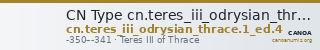 CN Type cn.teres_iii_odrysian_thrace.1_ed.4 — CANOA