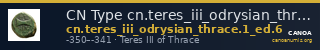 CN Type cn.teres_iii_odrysian_thrace.1_ed.6 — CANOA