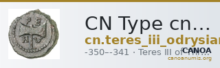 CN Type cn.teres_iii_odrysian_thrace.1_ed.8 — CANOA