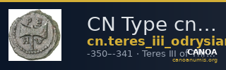 CN Type cn.teres_iii_odrysian_thrace.1_ed.8 — CANOA