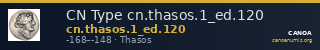 CN Type cn.thasos.1_ed.120 — CANOA