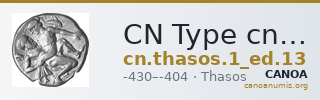CN Type cn.thasos.1_ed.13 — CANOA