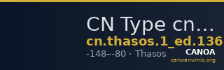 CN Type cn.thasos.1_ed.136 — CANOA
