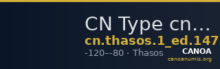 CN Type cn.thasos.1_ed.147 — CANOA