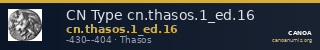 CN Type cn.thasos.1_ed.16 — CANOA