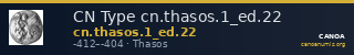 CN Type cn.thasos.1_ed.22 — CANOA