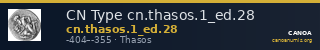 CN Type cn.thasos.1_ed.28 — CANOA