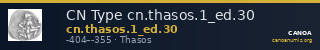CN Type cn.thasos.1_ed.30 — CANOA