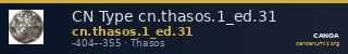 CN Type cn.thasos.1_ed.31 — CANOA