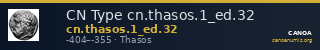 CN Type cn.thasos.1_ed.32 — CANOA