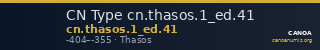 CN Type cn.thasos.1_ed.41 — CANOA