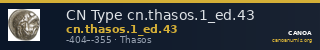 CN Type cn.thasos.1_ed.43 — CANOA