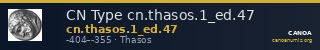 CN Type cn.thasos.1_ed.47 — CANOA