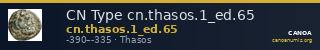 CN Type cn.thasos.1_ed.65 — CANOA