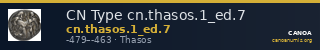 CN Type cn.thasos.1_ed.7 — CANOA
