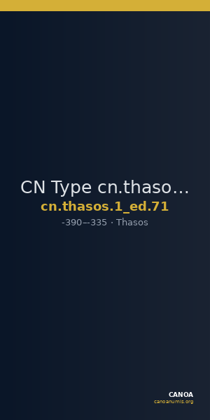 CN Type cn.thasos.1_ed.71 — CANOA