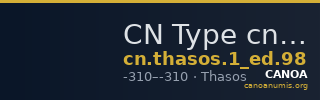 CN Type cn.thasos.1_ed.98 — CANOA