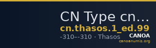 CN Type cn.thasos.1_ed.99 — CANOA