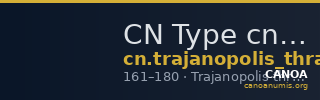 CN Type cn.trajanopolis_thrace.1_ed.1 — CANOA