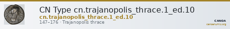 CN Type cn.trajanopolis_thrace.1_ed.10 — CANOA