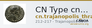 CN Type cn.trajanopolis_thrace.1_ed.102 — CANOA