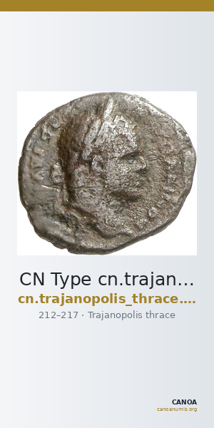 CN Type cn.trajanopolis_thrace.1_ed.104 — CANOA