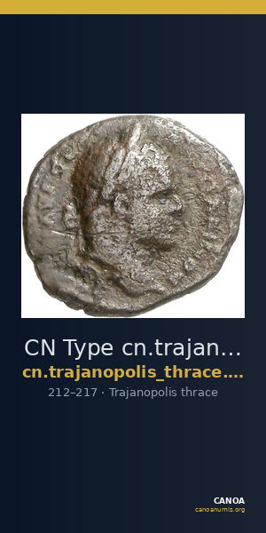 CN Type cn.trajanopolis_thrace.1_ed.104 — CANOA