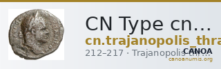 CN Type cn.trajanopolis_thrace.1_ed.104 — CANOA