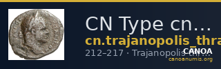 CN Type cn.trajanopolis_thrace.1_ed.104 — CANOA