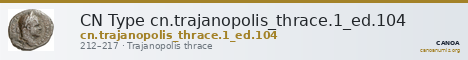 CN Type cn.trajanopolis_thrace.1_ed.104 — CANOA
