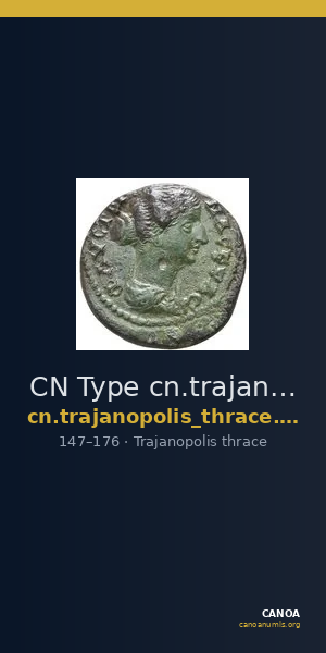 CN Type cn.trajanopolis_thrace.1_ed.11 — CANOA
