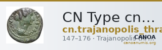 CN Type cn.trajanopolis_thrace.1_ed.11 — CANOA