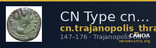 CN Type cn.trajanopolis_thrace.1_ed.11 — CANOA