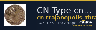 CN Type cn.trajanopolis_thrace.1_ed.14 — CANOA