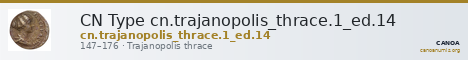 CN Type cn.trajanopolis_thrace.1_ed.14 — CANOA