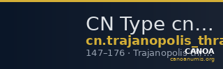 CN Type cn.trajanopolis_thrace.1_ed.2 — CANOA