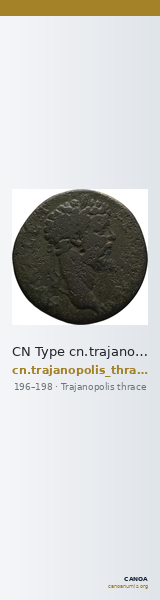 CN Type cn.trajanopolis_thrace.1_ed.21 — CANOA
