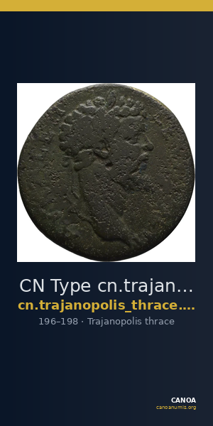 CN Type cn.trajanopolis_thrace.1_ed.21 — CANOA