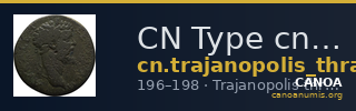 CN Type cn.trajanopolis_thrace.1_ed.21 — CANOA