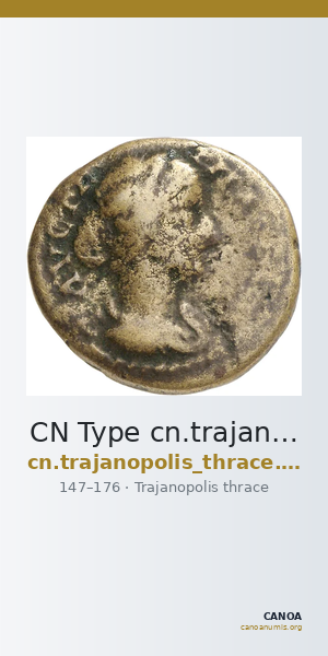 CN Type cn.trajanopolis_thrace.1_ed.3 — CANOA