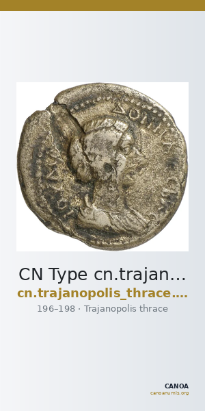 CN Type cn.trajanopolis_thrace.1_ed.32 — CANOA