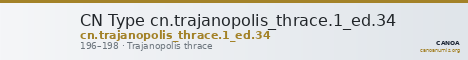CN Type cn.trajanopolis_thrace.1_ed.34 — CANOA