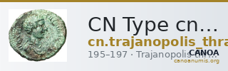CN Type cn.trajanopolis_thrace.1_ed.36 — CANOA