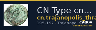 CN Type cn.trajanopolis_thrace.1_ed.36 — CANOA