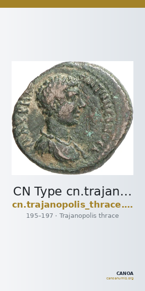 CN Type cn.trajanopolis_thrace.1_ed.38 — CANOA